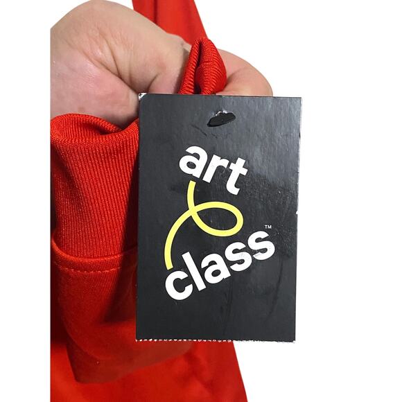 Art Class Red White Zip Track Jacket Kids Youth Unisex XXL NWT Athleisure Sporty - Picture 5 of 7